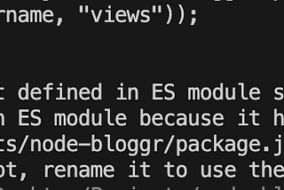 How to fix “__dirname is not defined in ES module scope”