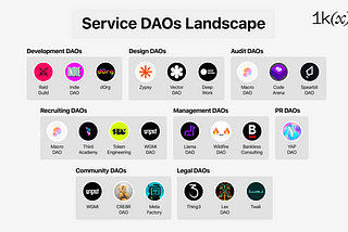 Service DAOs - Landscape, Challenges, and Solutions