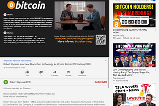 BTC Giveaway a New Kind of YouTube Crypto Scam — A Swiss Law Firm to Help Victims
