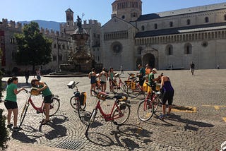 Biking Through an Italian Heatwave