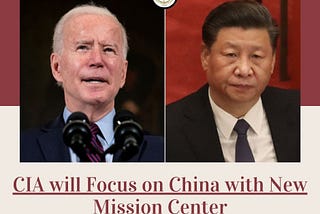 CIA will Focus on China with New Mission Center | News Agency in MI