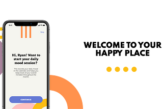 HappyMapp: UX Case Study of a Stress Relief App