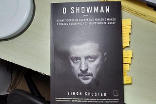 Livro: “O Showman — os bastidores da guerra que abalou o mundo e forjou a liderança de Volodymyr…