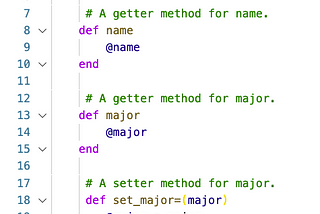 Changing Setter & Getter Methods to attr_accessor