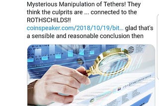 Nouriel Roubini: “Now the desperate scammers from Tether/Bitfinex have gotten to use anti-semitic…