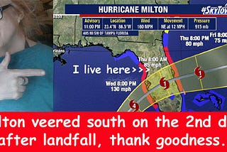 We had 2 hurricanes 28 days apart! ☔ Milton and Helene.