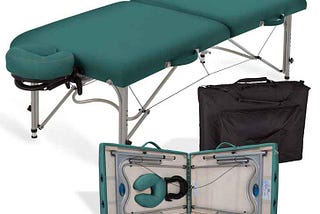 Aluminium lightweight 10kg portable massage table