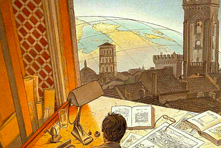 François Schuiten, LAS MURALLAS DE SAMARIS (1983)