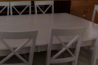 Dinner Table and Chairs