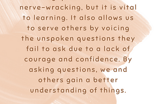 Learn and Serve Others By Asking Questions