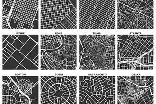 How to visualize street networks