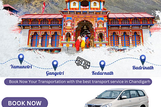 Affordable Price Taxi Service Chandigarh to Char Dham Yatra | H&B Cabs