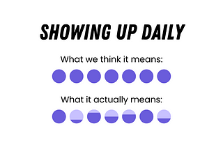 Just show up