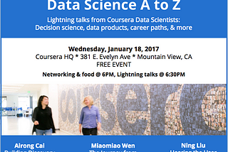 Join Us for an Evening of Data Science