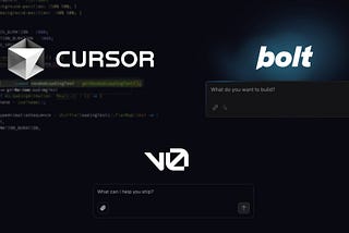 Cursor AI, v0, and Bolt.new: An Honest Comparison of Today’s AI Coding Tools
