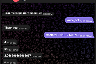 Easily create a ChatBot for Telegram using Node-RED and RedBot