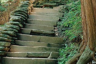 Staircase — an array of stepping stones towards betterment