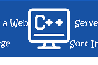 Building a Web Server in C++ with Merge Sort Integration