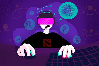 An image of a confused gamer.