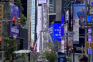 A Personal Odyssey to the Times Square Ferris Wheel