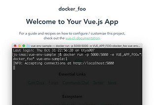 Externalise and Configure Frontend Environment Variables on Kubernetes