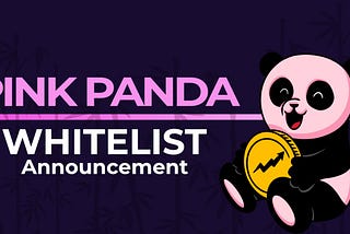 Introducing PINKPANDA for Binance Smart Chain