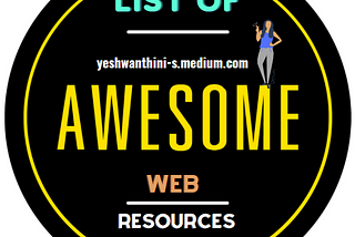 Awesome list of websites for developers.
