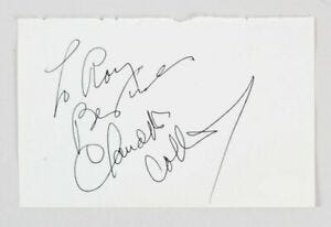 Case Study…. Claudette Colbert
