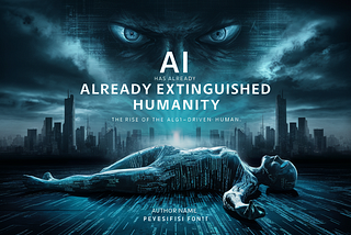 AI Has Already Extinguished Humanity: The Rise of the Algo-Driven Human