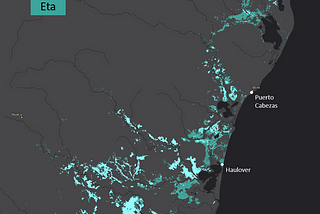 Combined flooding impact from hurricanes Iota and Eta using SAR analysis