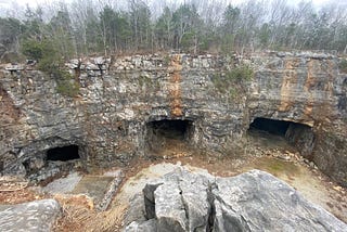 Hiking at Land Trust of North Alabama: Three Caves