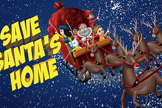 A Message of Hope from Santa in his Sled!