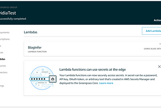 Greengrass Camera Detection (aarch64) and Feed to DynamoDB