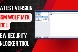 GsmWolf MTK Dev by FixCare Team 2024