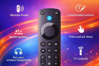 Amazon Fire TV Alexa Voice Remote Pro: Smart Control Made Easy