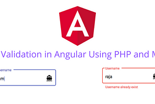 Async Validation in Angular | Step By Step Guide with PHP and MySQL