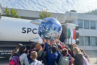 Bringing spaceflight to children in northern Italy