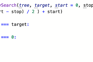 How To Find A Target Node in A Binary Search Tree