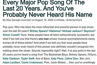 Why Music Sucks, Part 2.1