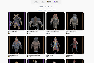 Regnum characters are now on AirNFTs