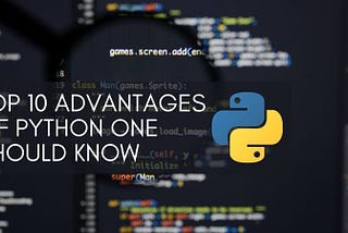 Advantages Of Python