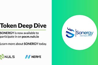 Sonergy Partnerships with NULS/Nerve.