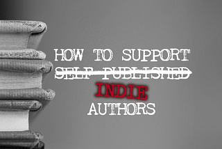 How to support indie authors
