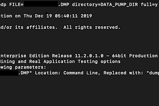 How To Migrate Oracle Full Database Dump To AWS RDS