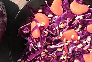 Purple Cabbage Salad — Salad