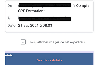 Comment certains organismes de formation peu scrupuleux tentent de vous arnaquer pour profiter de…