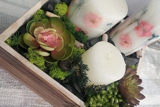 Centerpiece DIY Décor Ideas with Artificial Succulents