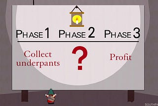 Answering The Much Hyped “Phase 2” of South Park - “Underpants Gnomes Profit Plan”