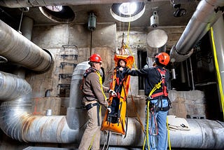 Cornell Confined Spaces Rescue Team trains to make campus safer