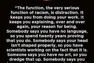 Racism Is a Helluva Drug